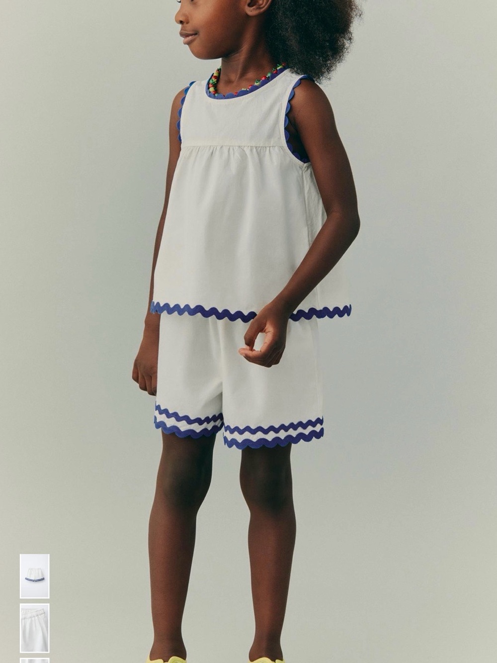 CASA LAWA X ZARA KIDS CONTRAST RUFFLE POPLIN
TOP & BOTTOM